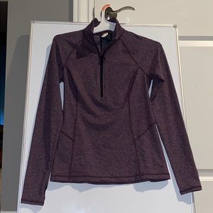 Lucy purple and black tight jacket